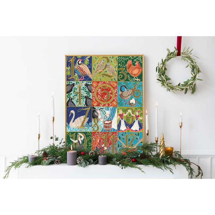 Bothy Threads 12 Days of Christmas Counted Cross-Stitch Kit