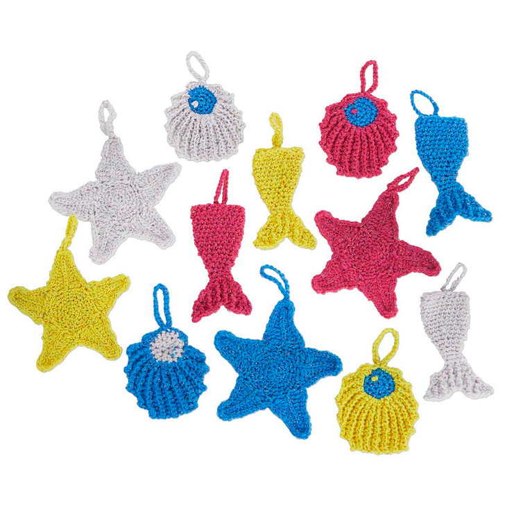 Department 71 Dazzling Deep Sea Ornaments Yarn Pack