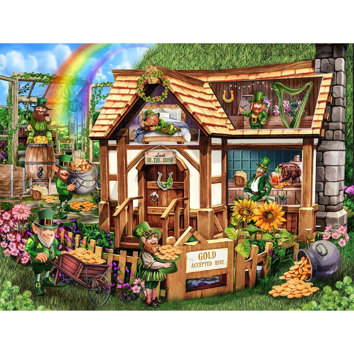 SunsOut Leprechaun House Jigsaw Puzzle