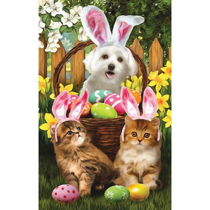 SunsOut Easter Bunny in Training Jigsaw Puzzle