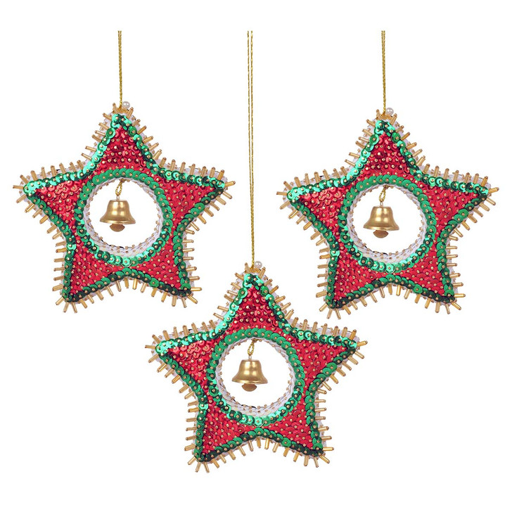 Herrschners Christmas Shimmer Ornament Kit