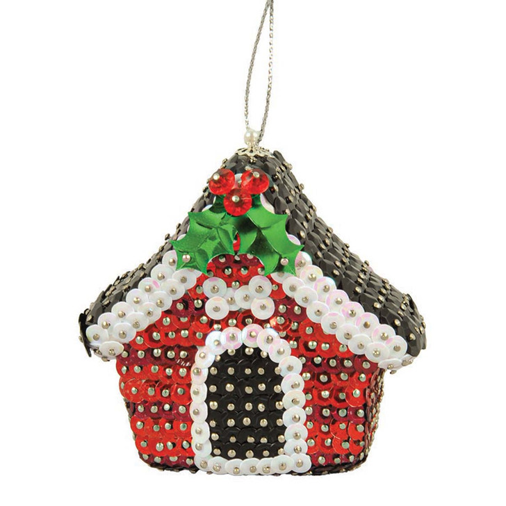 Herrschners Christmas Dog House Ornament Kit