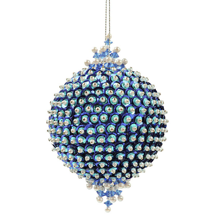 Sunrise Craft & Hobby Azure Shimmer Ornament Kit