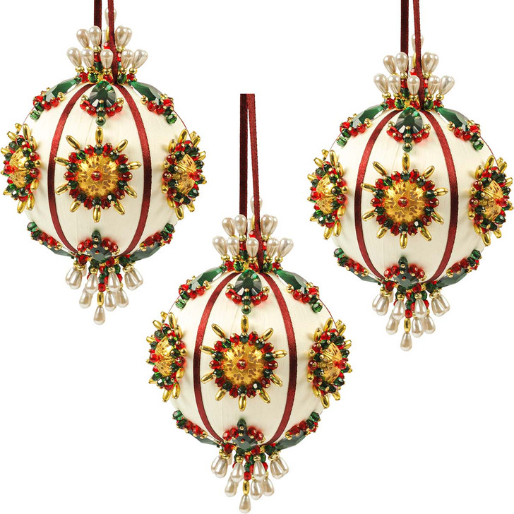 Herrschners Festive Cheer Ornament Kit