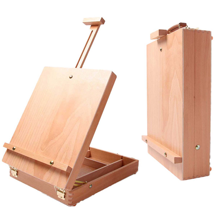 Wooden Table Box Easel Accessory