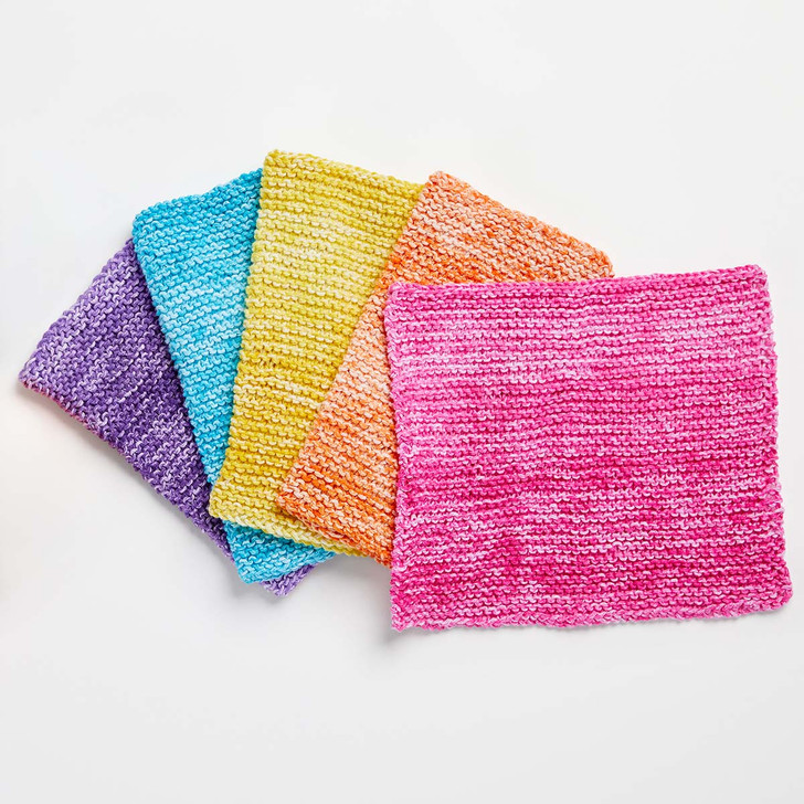 Premier Easy Garter Dishcloths Knit Kit