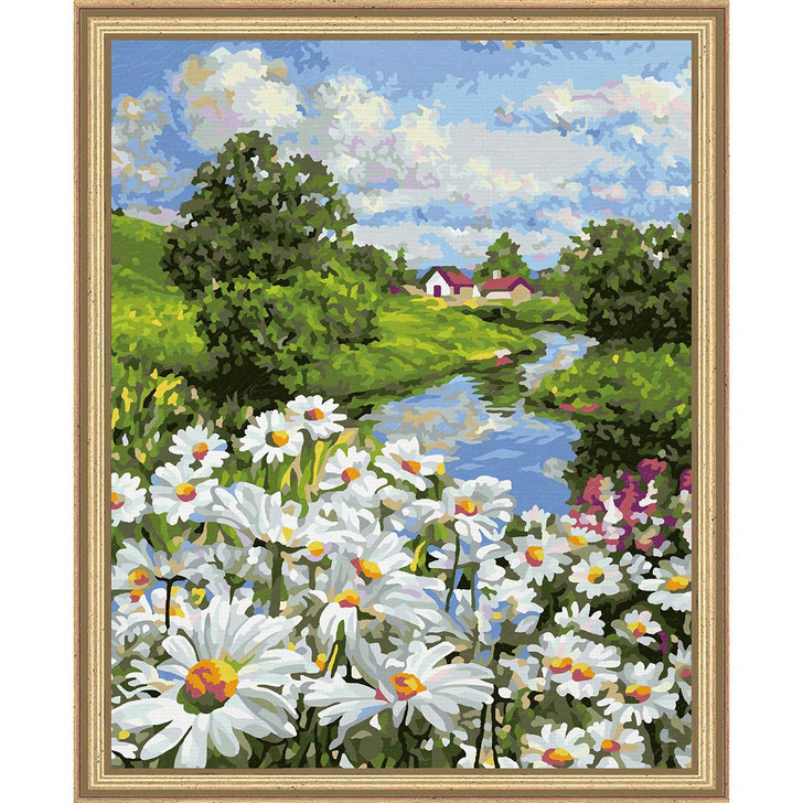 Schipper Meadow with Daisies Paint by Number Kit