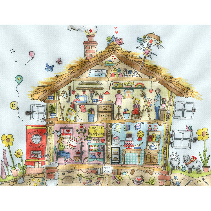 Bothy Threads Craft Home Counted Cross-Stitch Kit