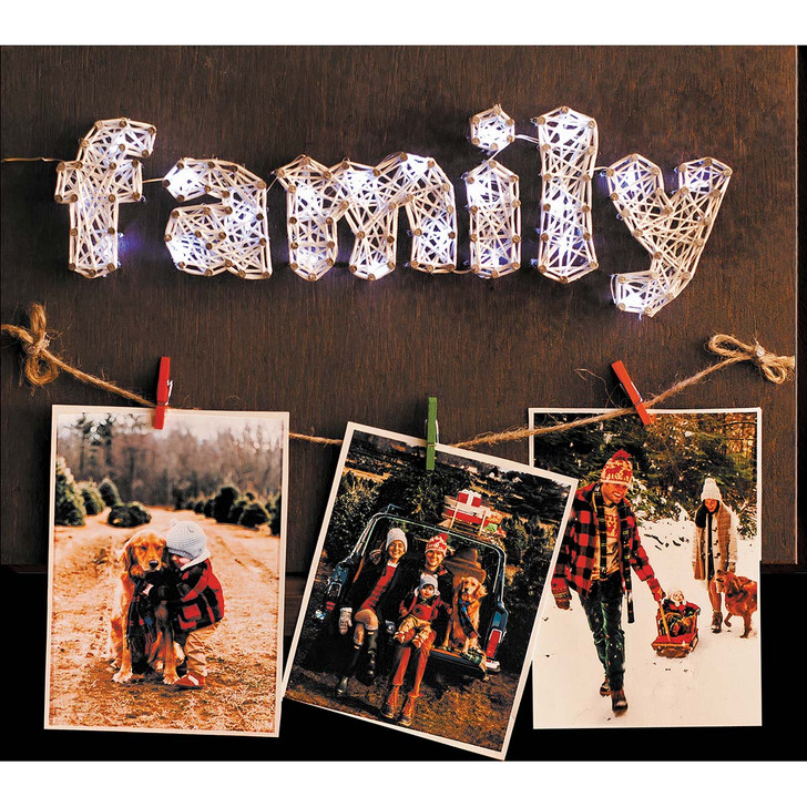 Abris Art Happy Family String Art Kit