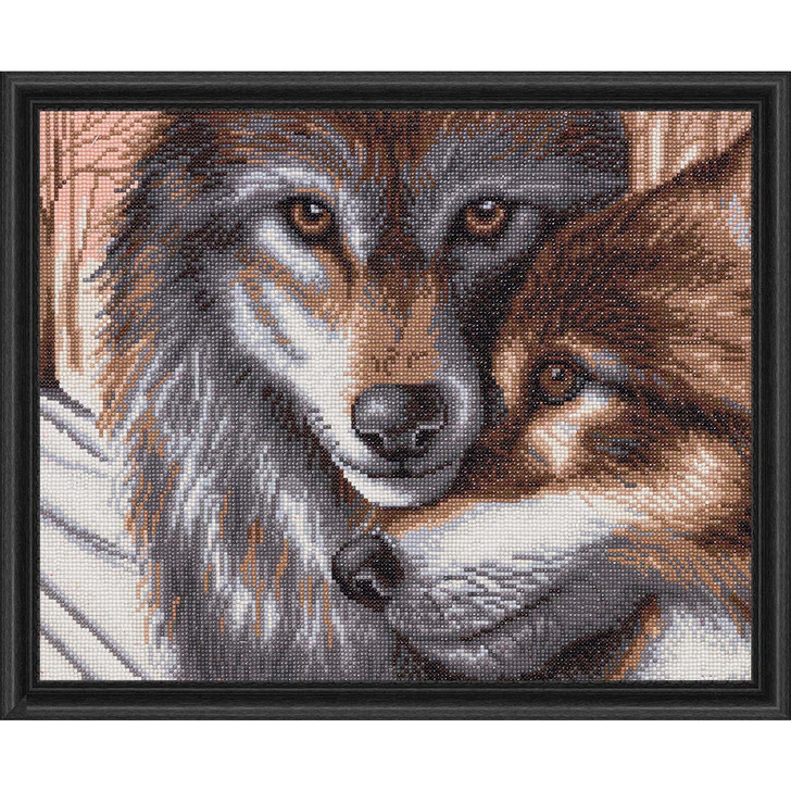 Crystal Art A Winters Tale Kit & Frame Diamond Painting