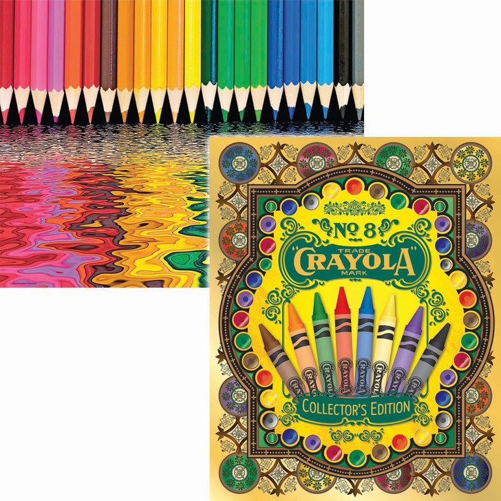 Springbok Pencil Pushers & Crayola Colors, Set of 2 Jigsaw Puzzle