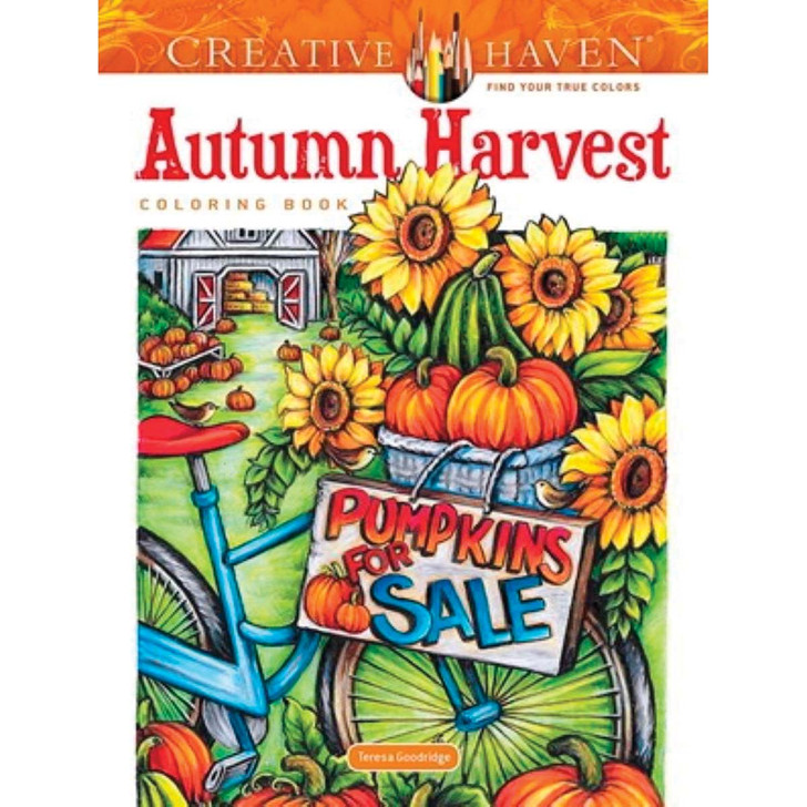 Dover Autumn Harvest Coloring Book