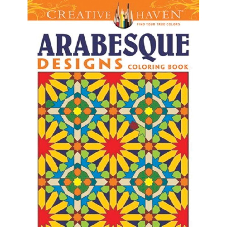 Dover Arabesque Designs Coloring Book