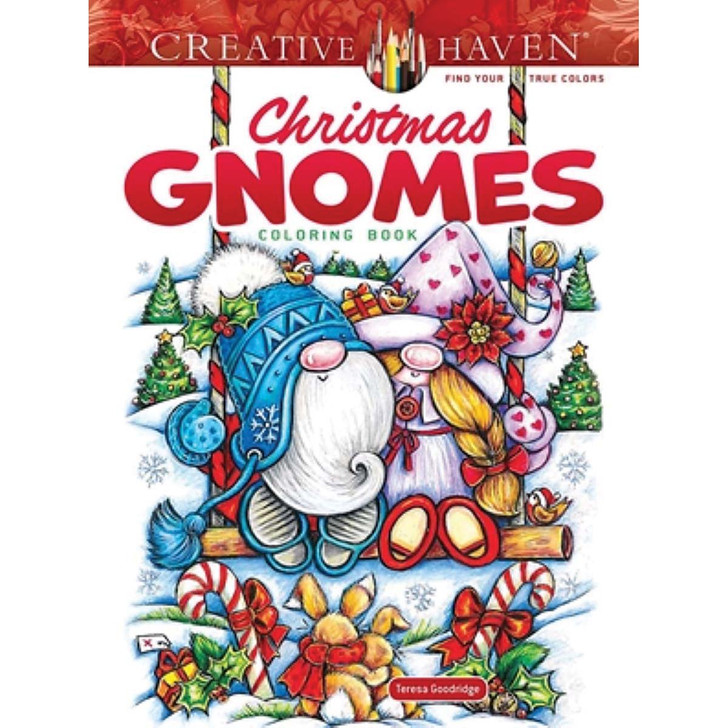 Dover Christmas Gnomes Coloring Book