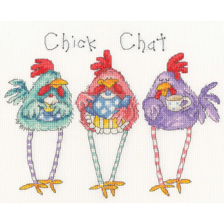 Bothy Threads Chick Chat Counted Cross-Stitch Kit