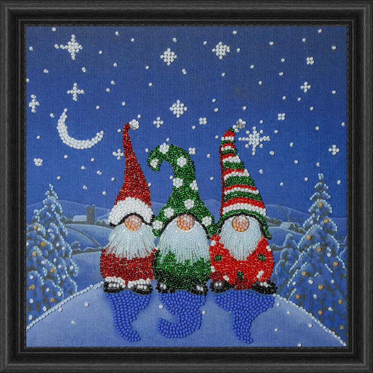 Abris Art The Three Dwarfs Beaded Embroidery Kit