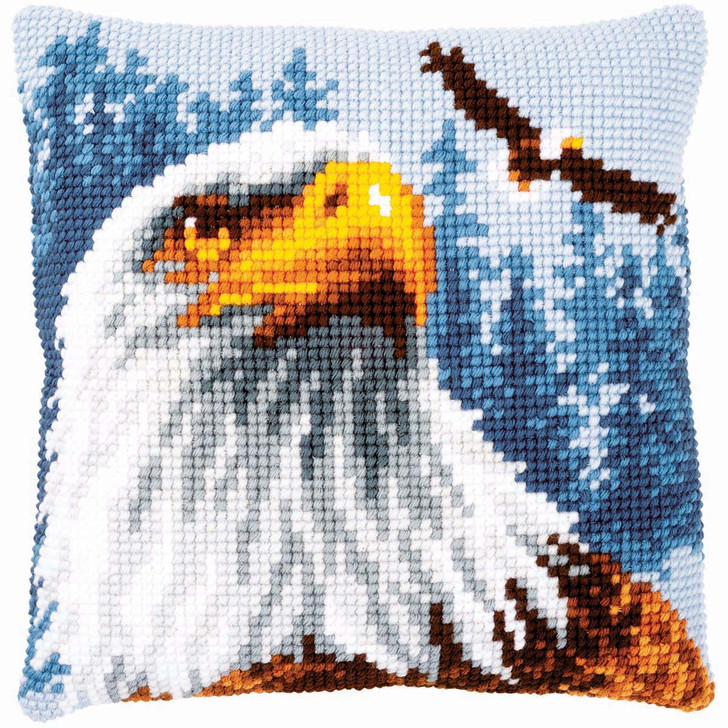 Vervaco Eagle Pillow Cover Needlepoint Kit