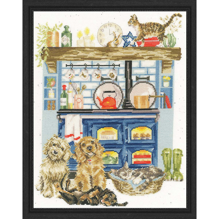 Bothy Threads Country Kitchen Kit & Frame Counted Cross-Stitch Kit