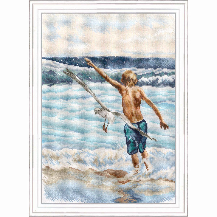 RTO Boy & the Sea Counted Cross-Stitch Kit