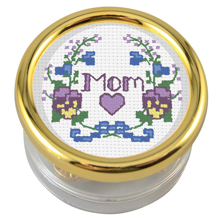 Herrschners Mother's Love Music Box Counted Cross-Stitch Kit