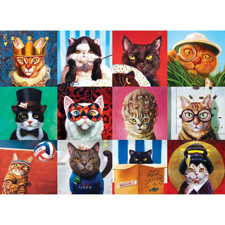 Eurographics Funny Cats Jigsaw Puzzle