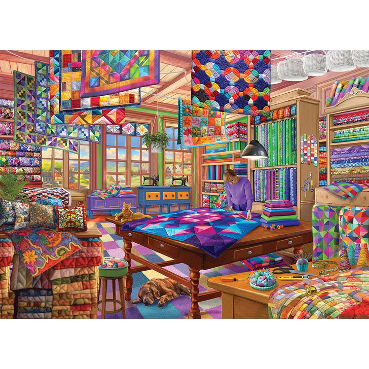 Eurographics Quilt Workshop Jigsaw Puzzle