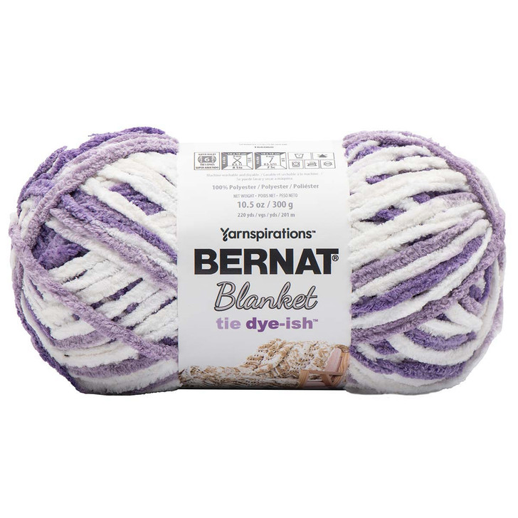Bernat Blanket Tie Dye-ish-Bag of 2 Yarn Pack
