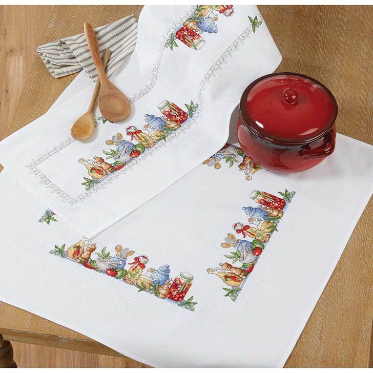 Craftways Kitchen Time Set Counted Cross-Stitch Kit