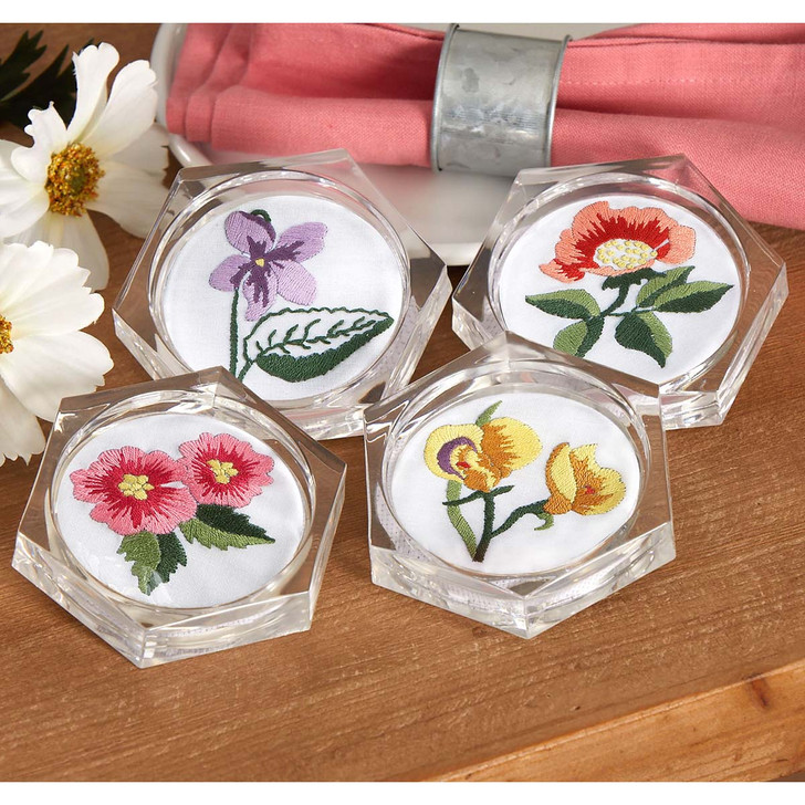 My Favorite Flower Coasters Free Download