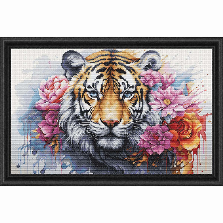 Luca-S Wild Life of Predator Kit & Frame Counted Cross-Stitch