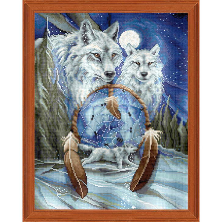 Letistitch Nothing Can Hold Back a Dream Kit & Frame Counted Cross-Stitch Kit