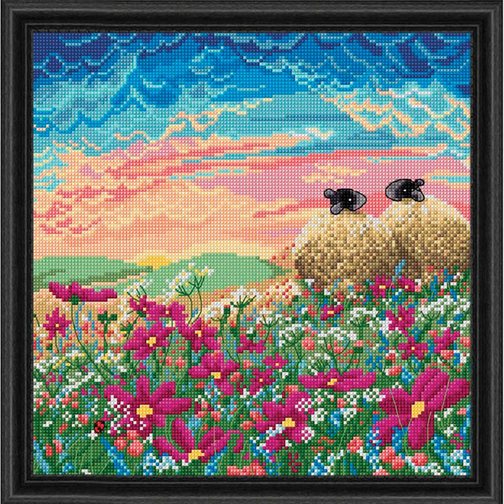 Bothy Threads Ladybird in the Meadow Counted Cross-Stitch Kit