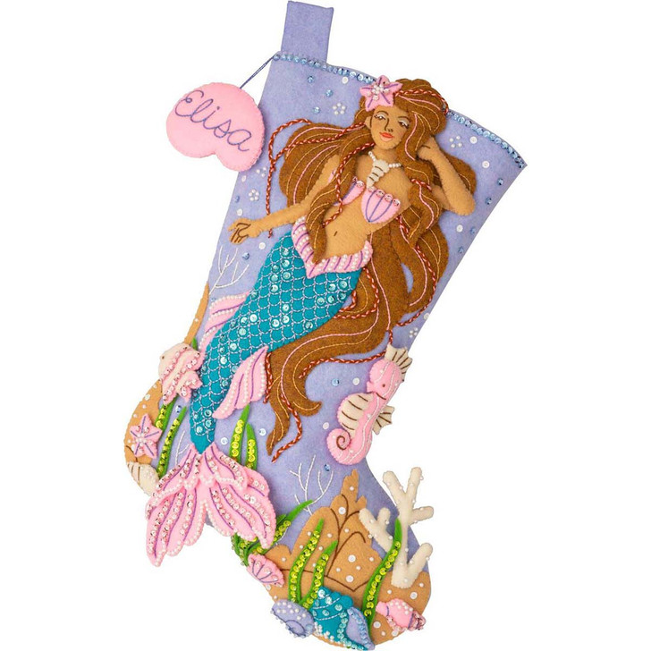 Bucilla Mystical Mermaid Stocking Kit