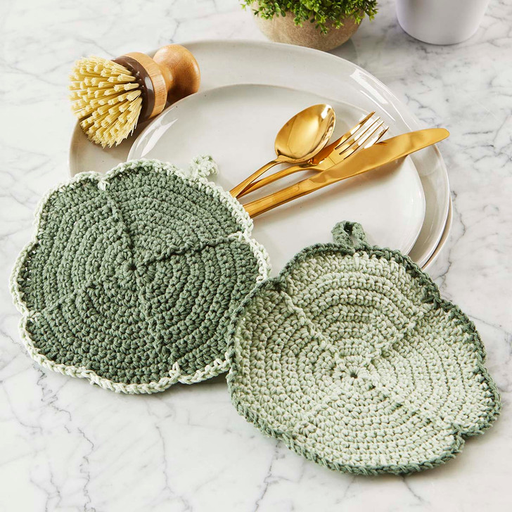 Herrschners Lucky Clover Dishcloths Free Download