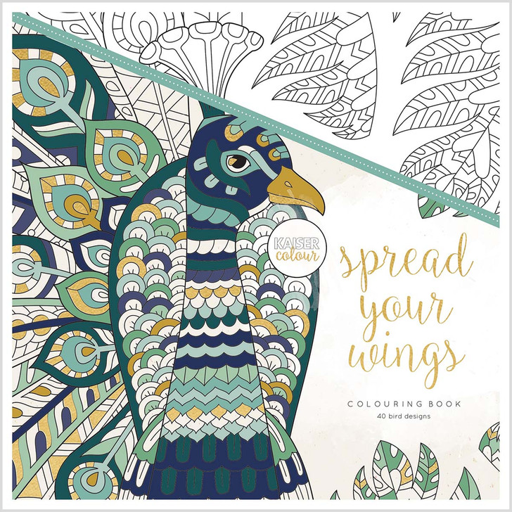 Kaiser Crafts Spread Your Wings Coloring Book