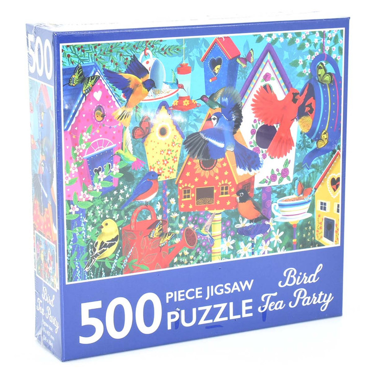 Bird Tea Party Jigsaw Puzzle