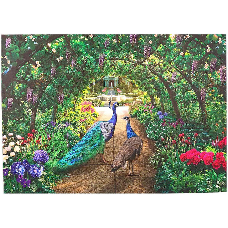 Peacock Pathway Jigsaw Puzzle