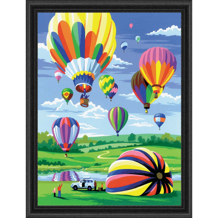 Royal Brush Hot Air Balloons Paint by Number Kit