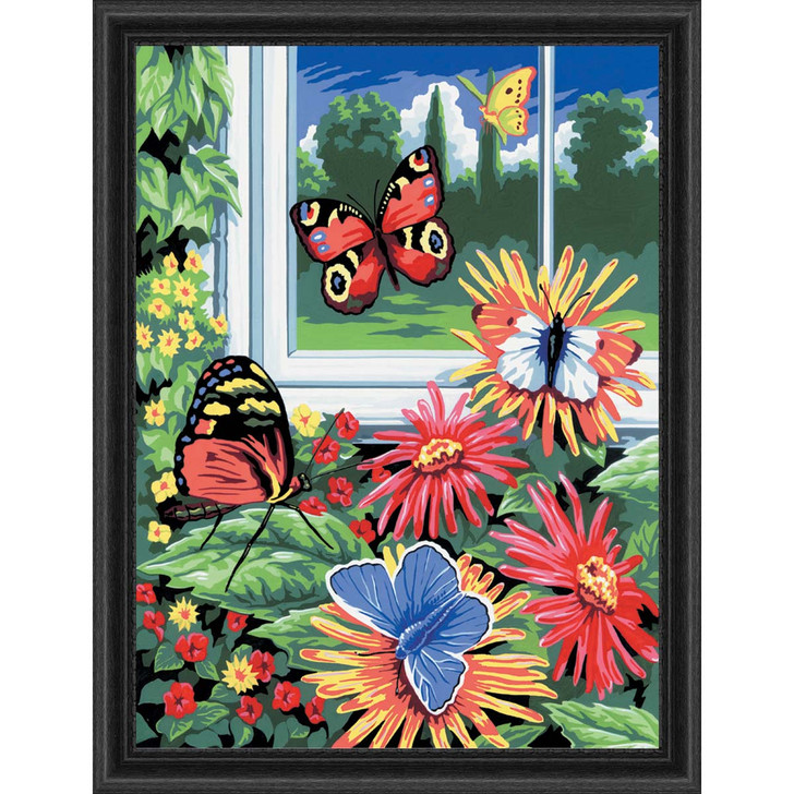 Royal Brush Butterflies Paint by Number Kit