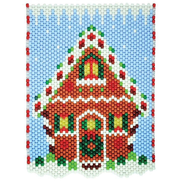 Herrschners Peppermint Gingerbread Pony Bead Kit