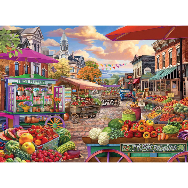 Eurographics Market Day Jigsaw Puzzle