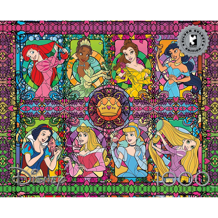 Buffalo Games Stained Glass Princess Jigsaw Puzzle