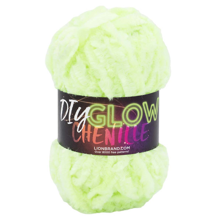 Lion Brand DIY Glow Chenille Yarn