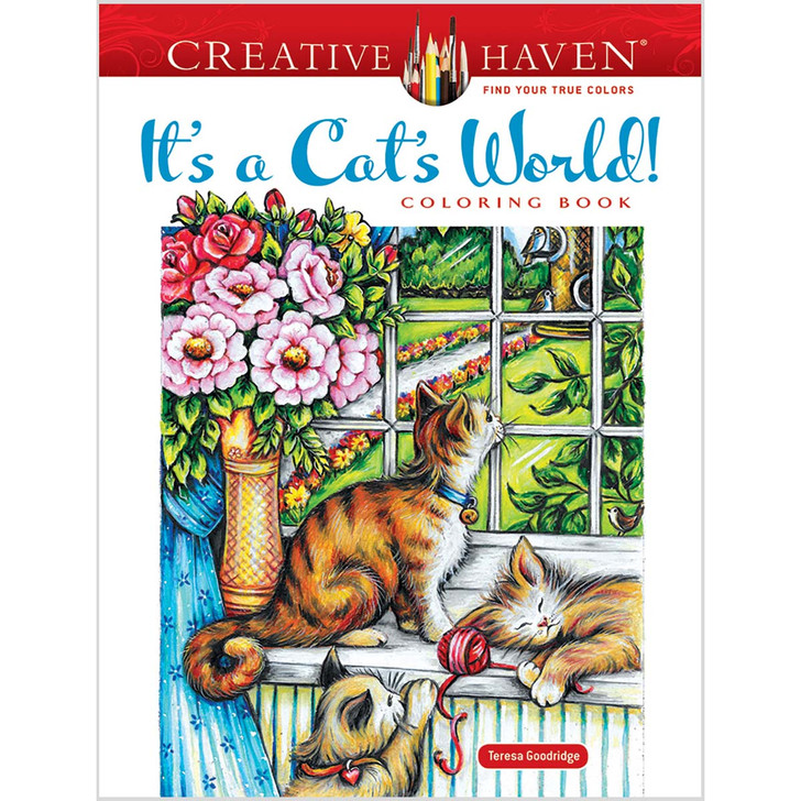 Dover It's a Cat's World Coloring Book