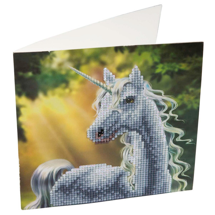 Crystal Art Sunshine Unicorn Card Diamond Painting
