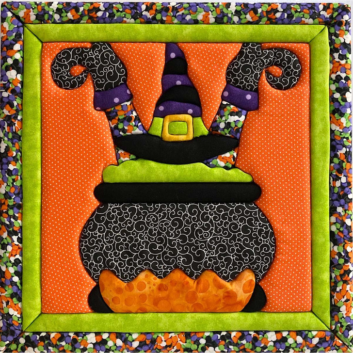 Quilt Magic Witch's Cauldron No-Sew Quilt Kit