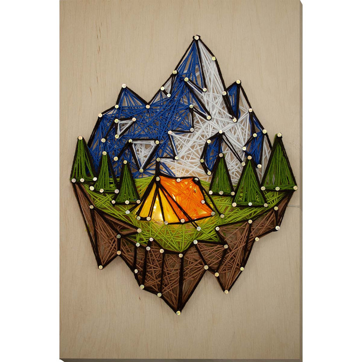 Abris Art At the Foot of the Mountain String Art Kit