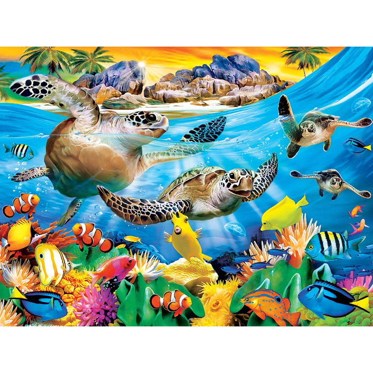 Masterpieces Puzzle Co Breaking Waves Jigsaw Puzzle