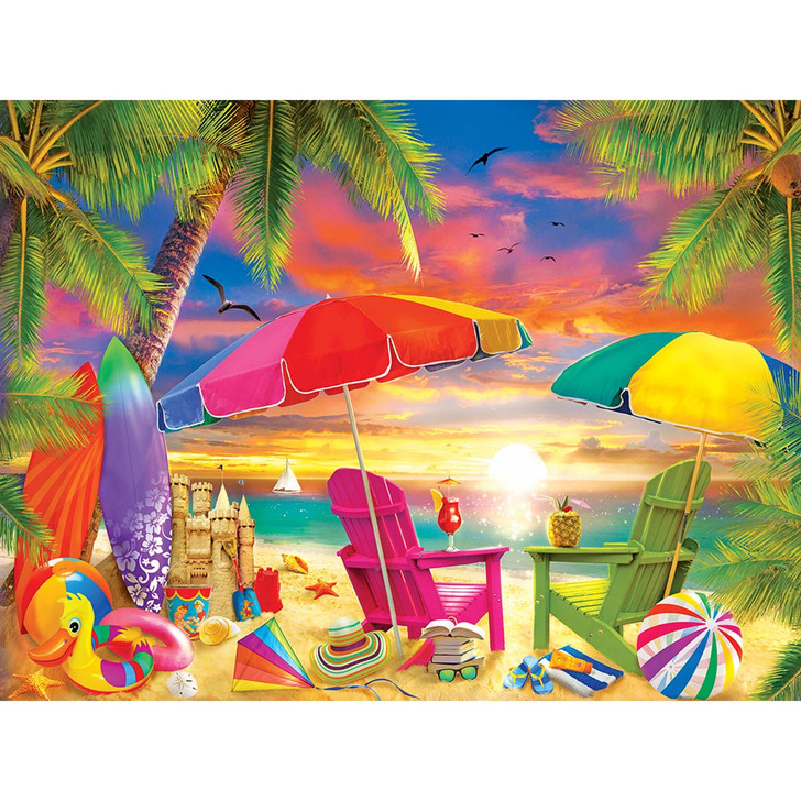 Masterpieces Puzzle Co Seaside Afternoon Jigsaw Puzzle