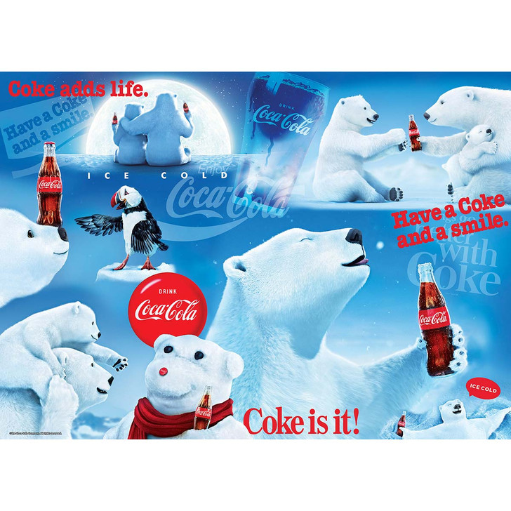 Masterpieces Puzzle Co Coca-Cola Polar Bears Jigsaw Puzzle